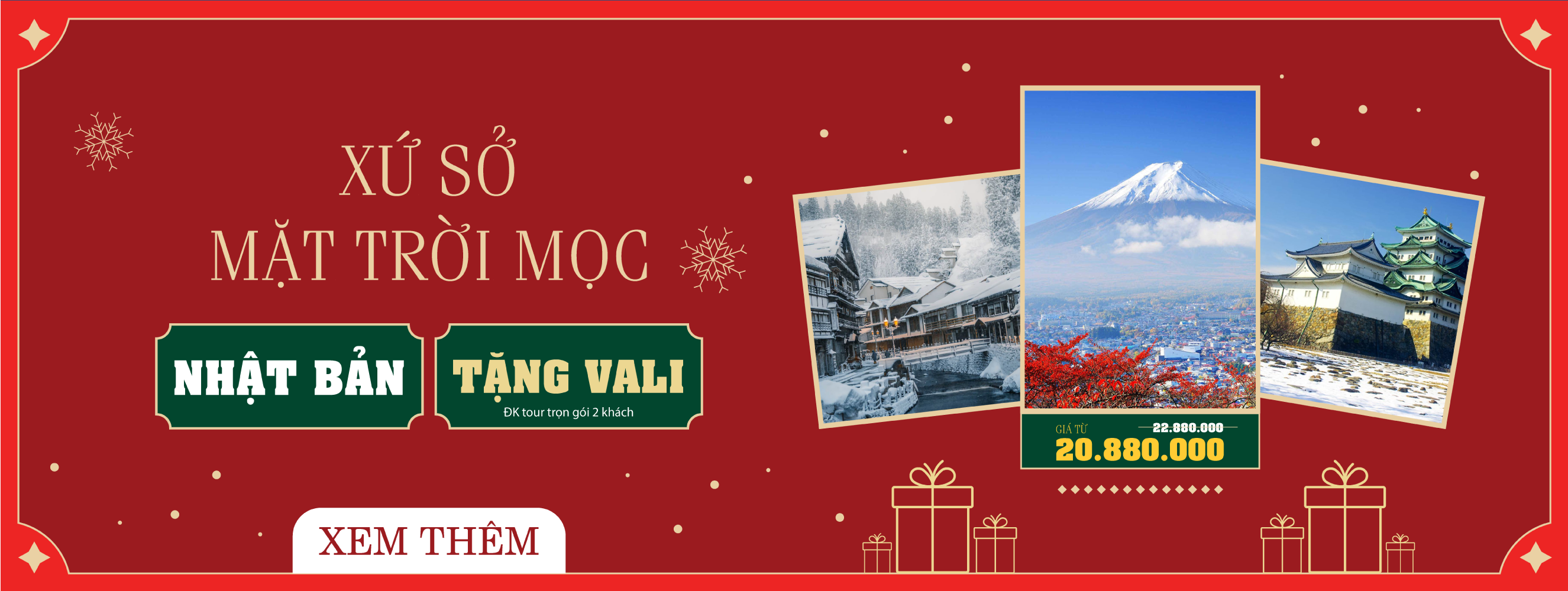 GIÁNG SINH TOUR NHẬT BẢN