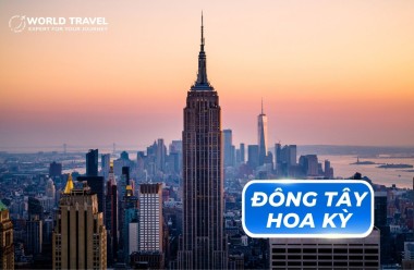 TOUR DU LỊCH LIÊN TUYẾN ĐÔNG TÂY HOA KỲ