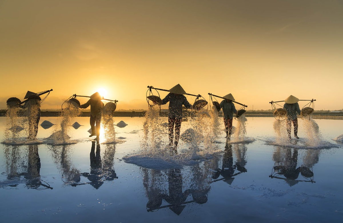 CÁNH ĐỒNG MUỐI CÀ NÁ