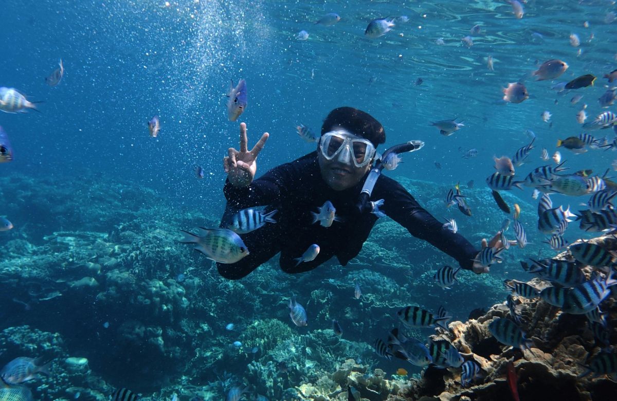 CÂU CÁ- LẶN NGẮM SAN HÔ