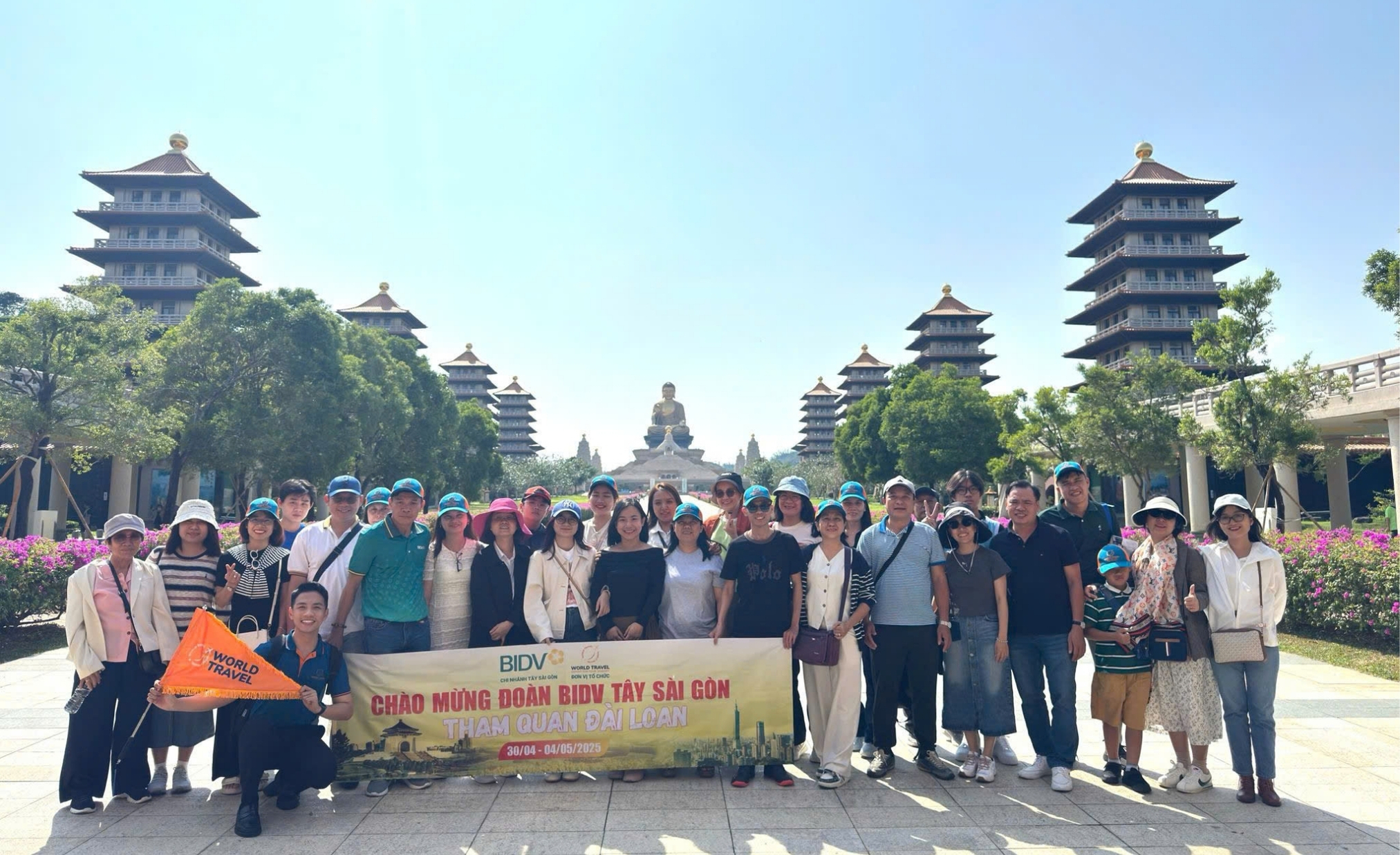 Đoàn BIDV Tây Sài Gòn – Tham Quan Đài Loan – Ngày Khởi Hành 30/04/2025