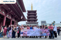 [Đoàn Nhật Bản 6N5Đ] | TOKYO – FUJI – NAGOYA KYOTO – OSAKA | Khởi Hành Ngày 22/05/2025
