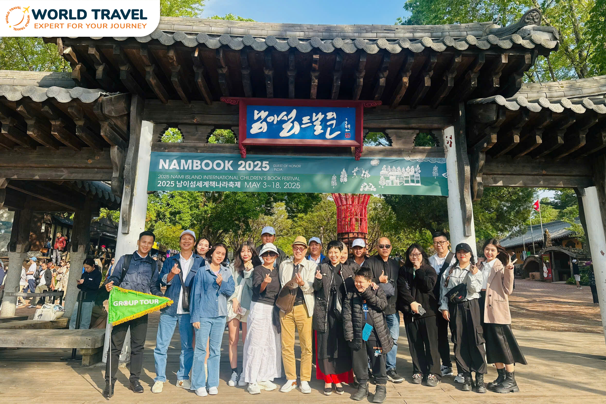 [Đoàn Hàn Quốc 5N4Đ] | SEOUL – NAMI – EVERLAND | Khởi Hành Ngày 01/05/2025