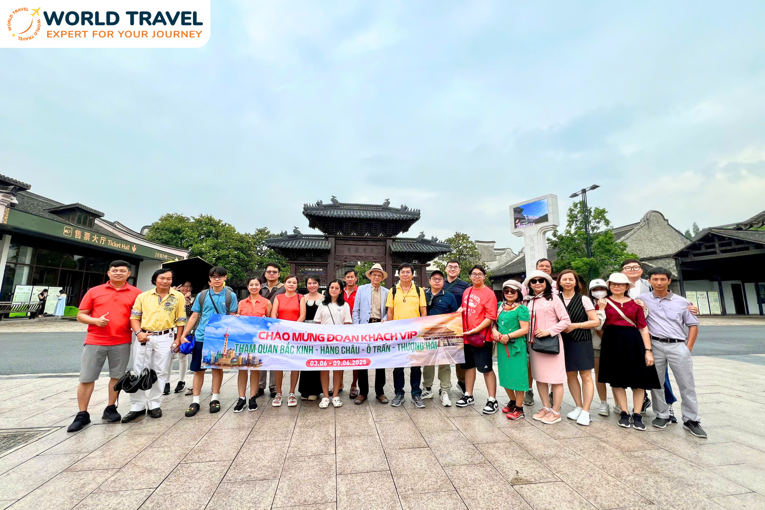 [Đoàn Trung Quốc 7N6Đ] | BẮC KINH – HÀNG CHÂU – Ô TRẤN – THƯỢNG HẢI | Khởi Hành Ngày 03/06/2025