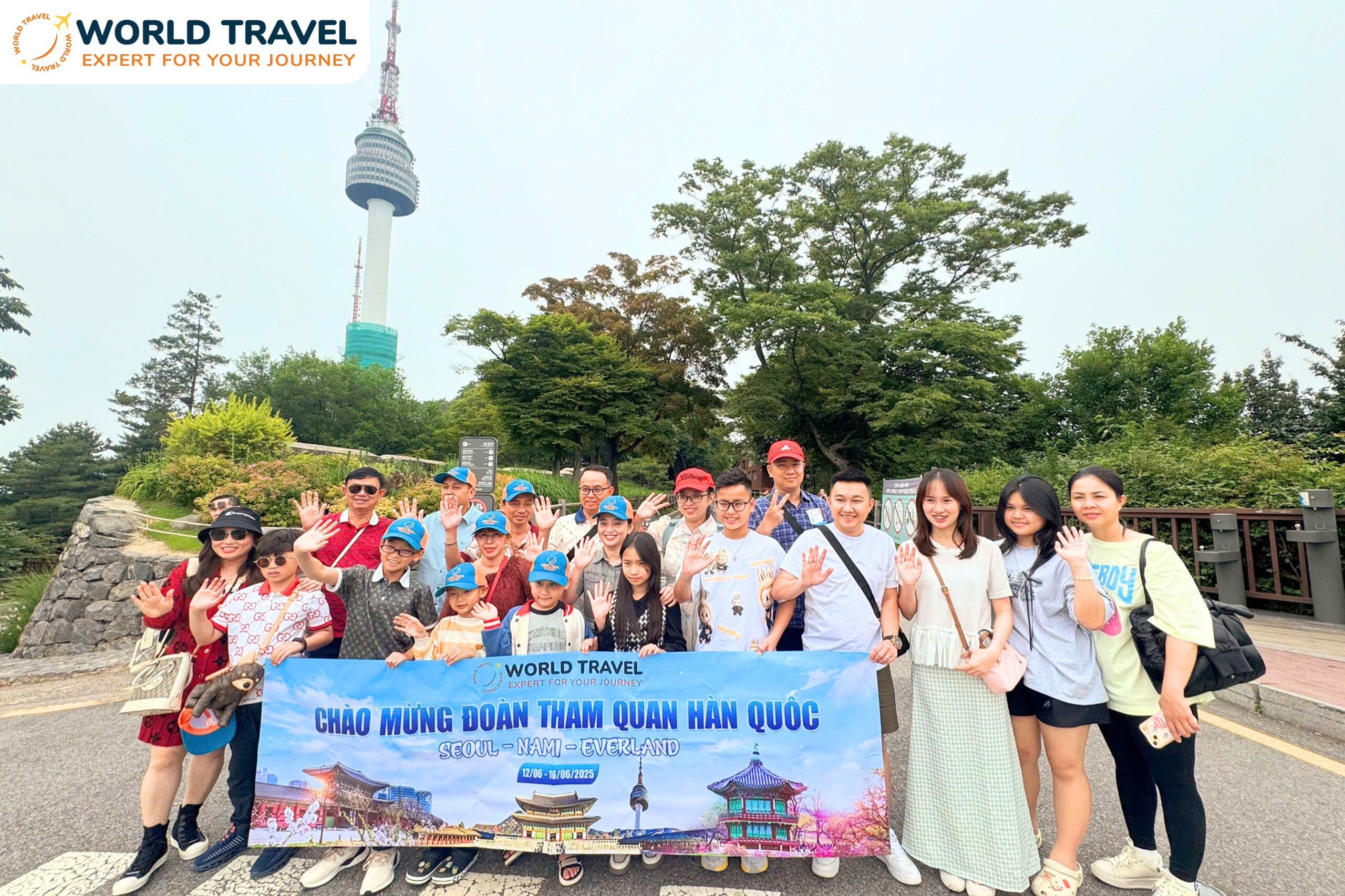 [Đoàn Hàn Quốc 5N4Đ] | SEOUL – NAMI – EVERLAND | Khởi Hành Ngày 12/06/2025
