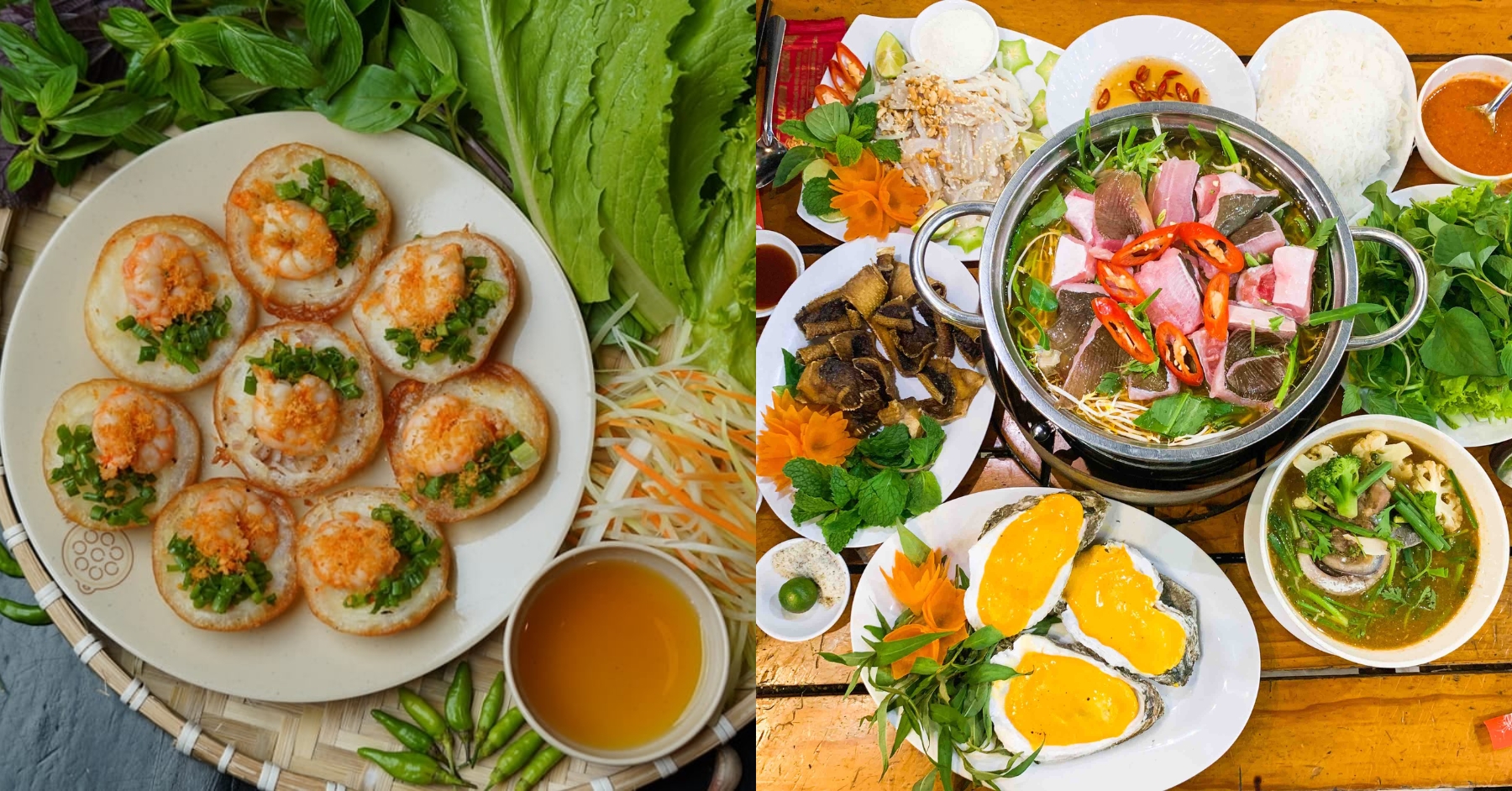 Bánh Khọt - lẩu cá đuối