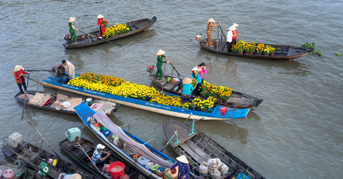 Chợ nổi Cái răng