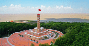 Mốc toạ độ mũi Cà Mau