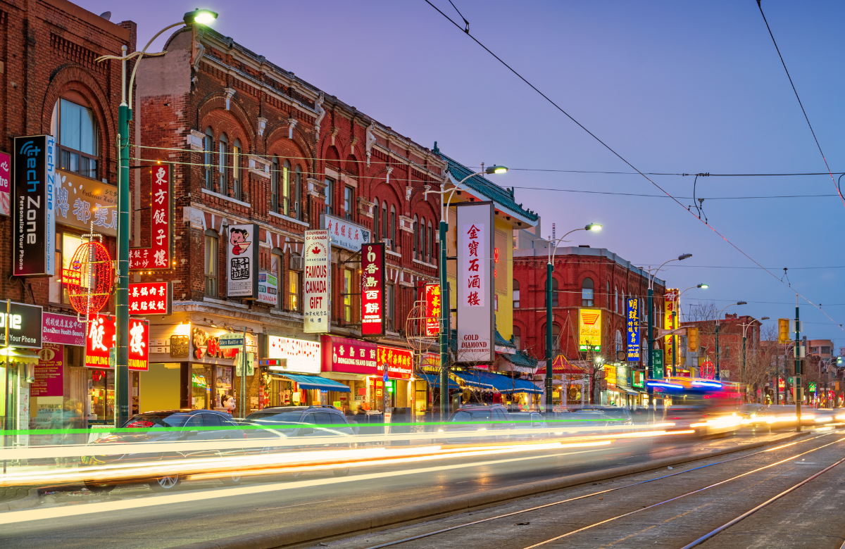 Phố Toronto Chinatown - Canada