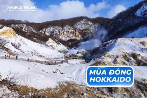 TOUR NHẬT BẢN TRẢI NGHIỆM TRƯỢT TUYẾT TẠI HOKKAIDO