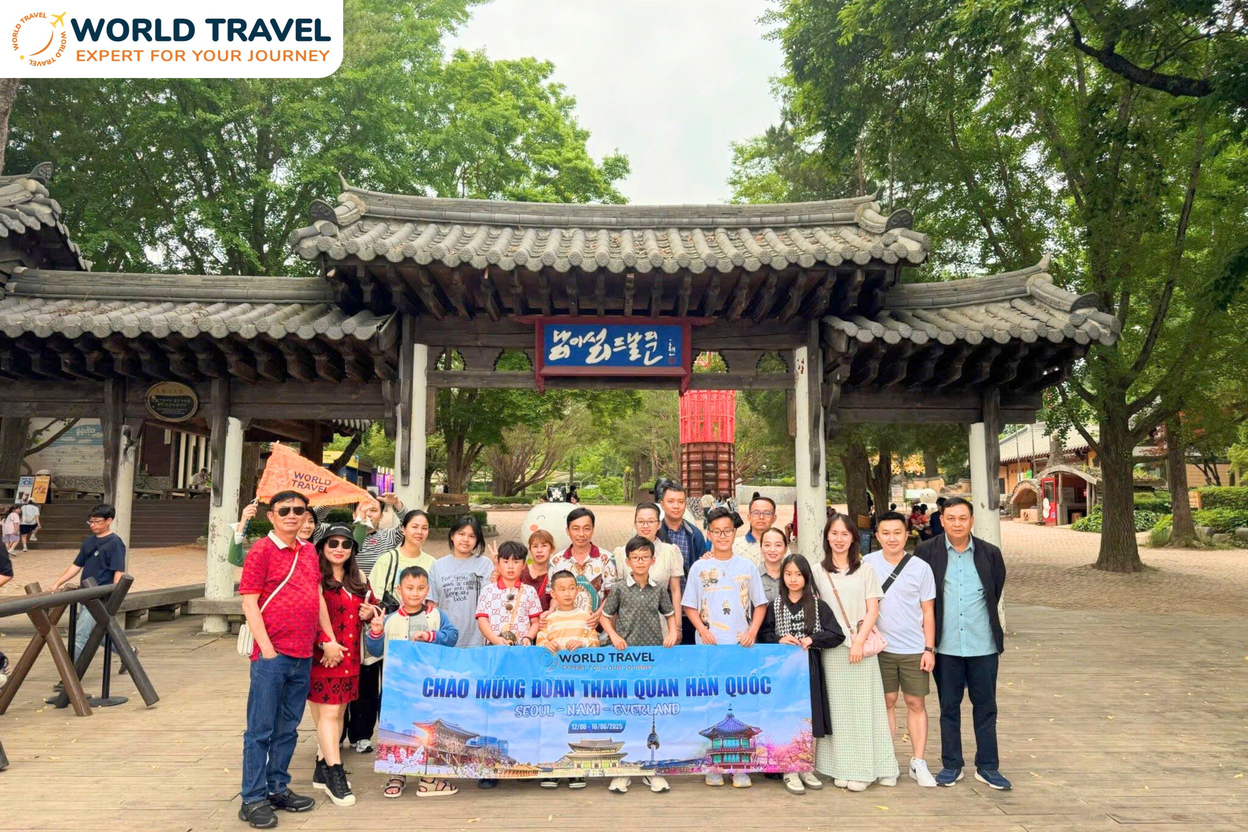 ĐOÀN DU LỊCH HÀN QUỐC – SEOUL – NAMI – EVERLAND – KHỞI HÀNH NGÀY 12/06/2025