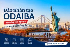 Đảo nhân tạo Odaiba và những trải nghiệm có một không hai